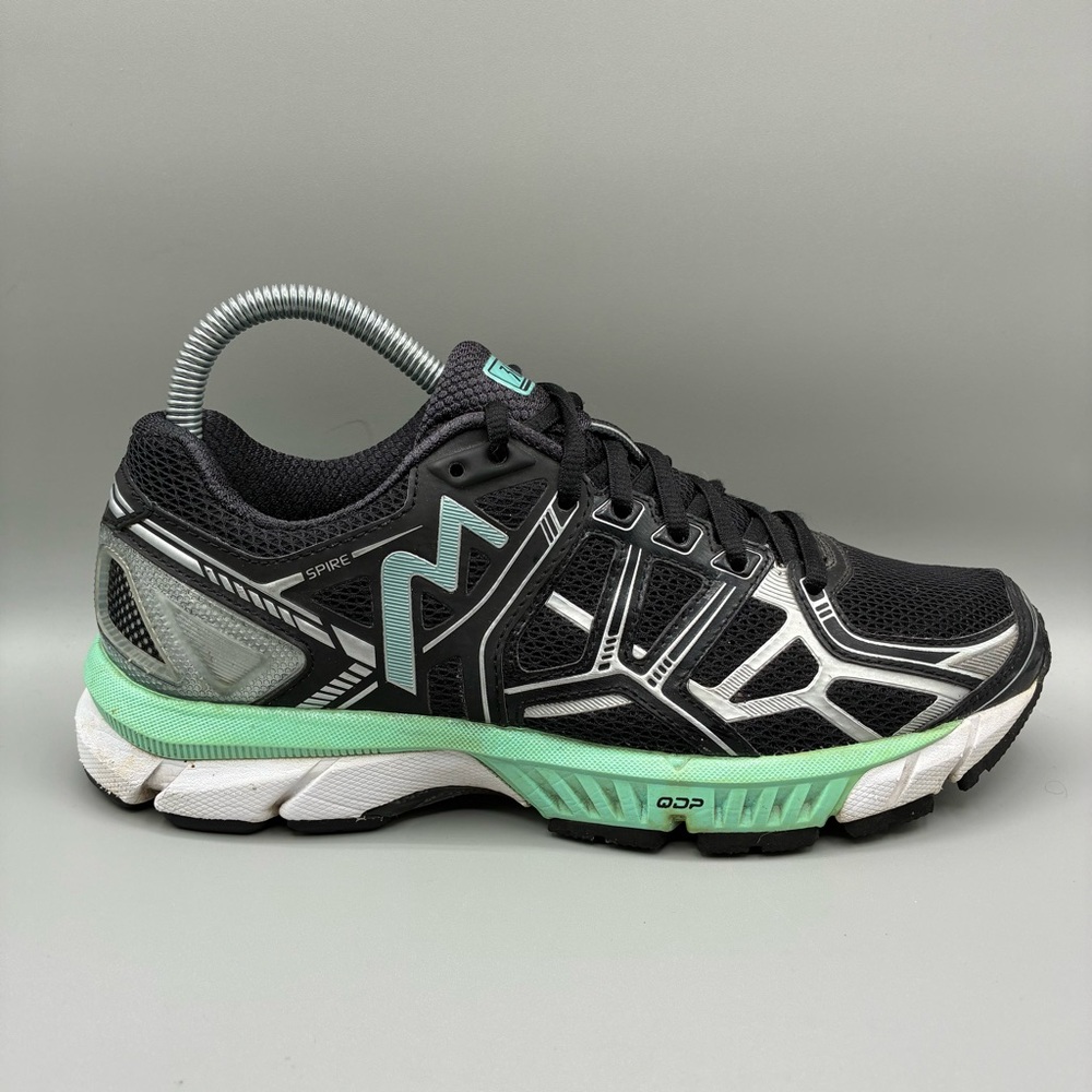 361 Degrees Spire Running Shoes Women’s 7.5 Black Silver Aruba 20161011-1041
